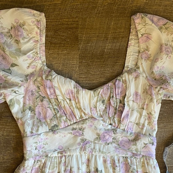 NWT Altar’d State Lavender Floral Dress Size Small - Picture 4 of 8